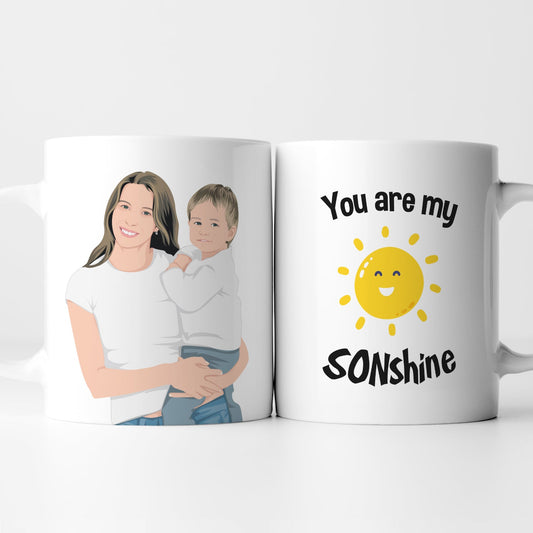 Personalized You Are My Sunshine Mug